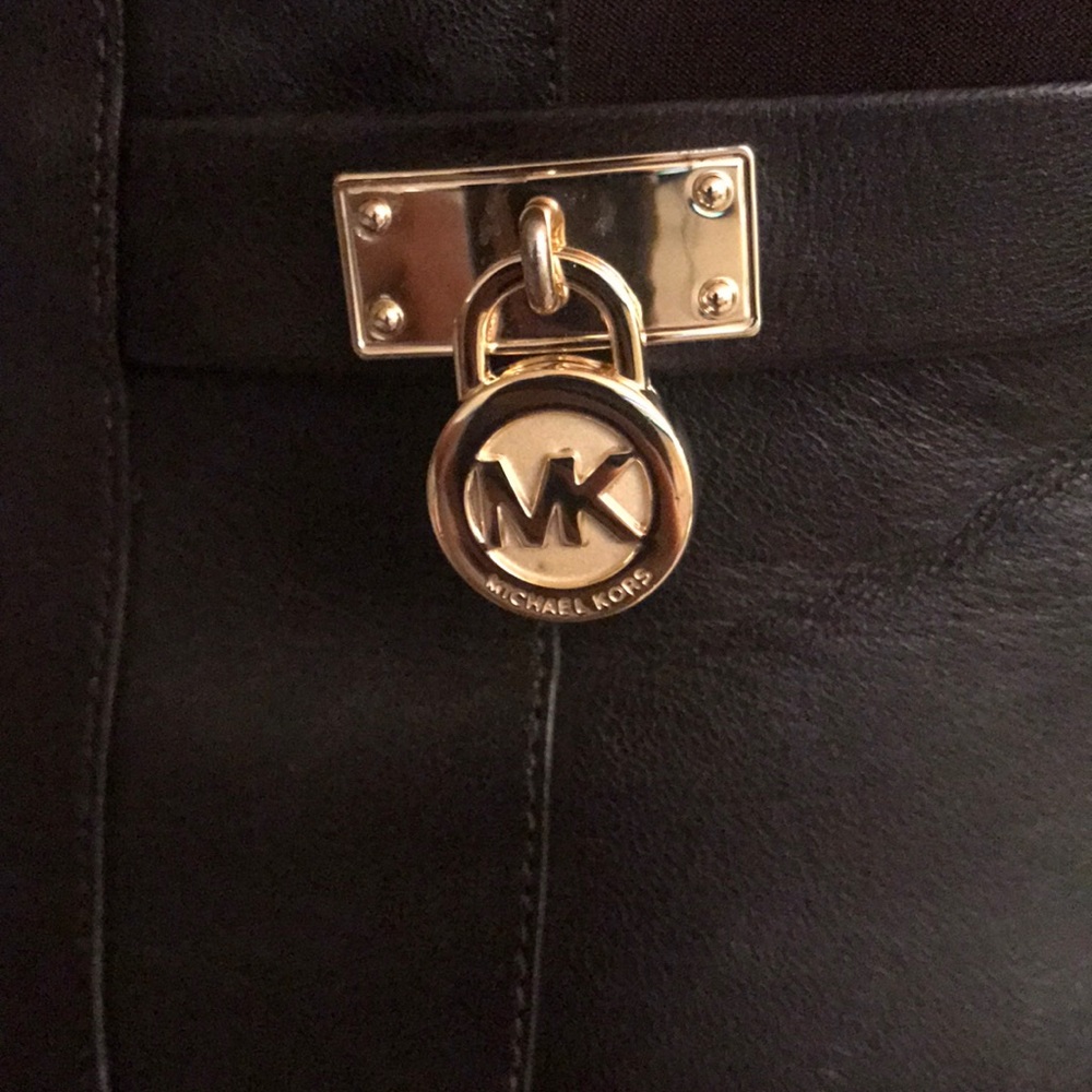 Michael kors hamilton tall boot. Dark chocolate. - Picture 3 of 4
